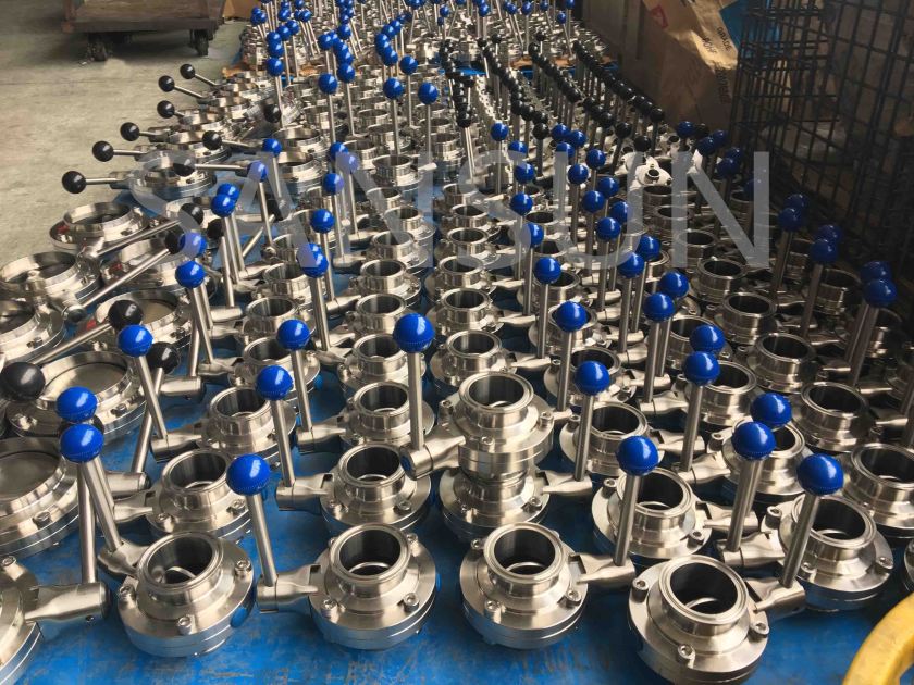 sanitary- butterfly- valve