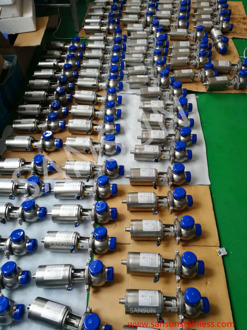 Manufacturer-stainless-steel-sanitary-divert- seat- valve