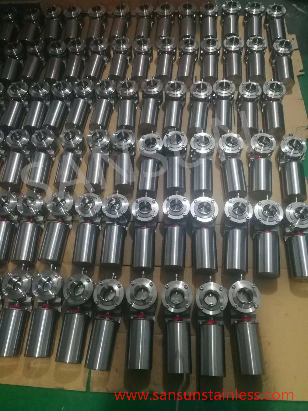 Manufacturer-stainless-steel-sanitary-mixing- proof -butterfly- valve