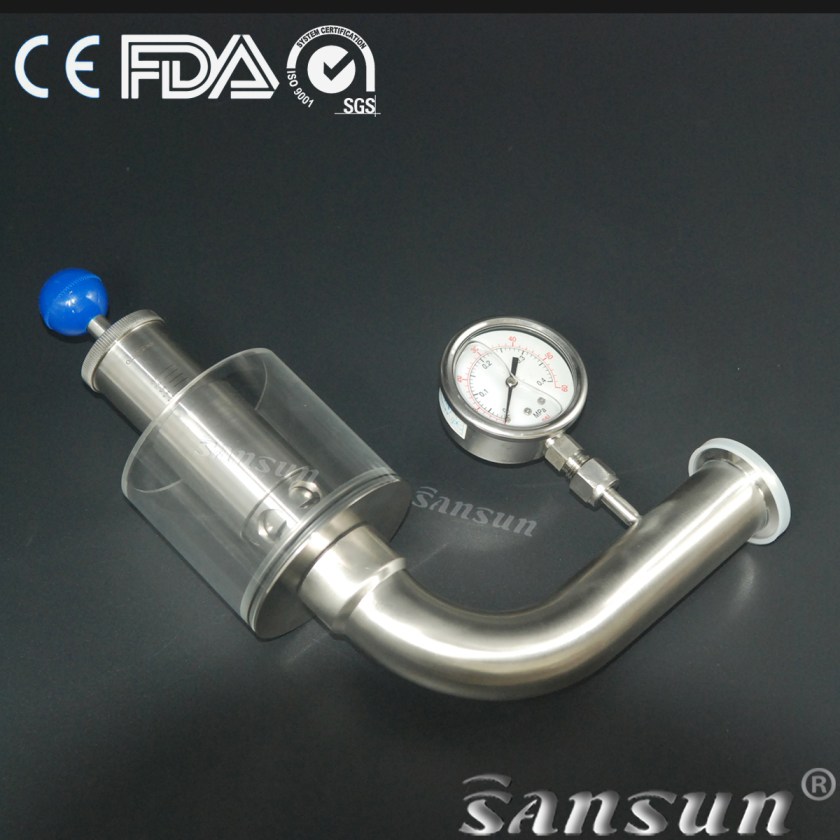 High-quality-stainless-steel-sanitary-Vaccume-relief valve